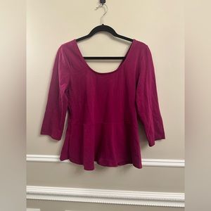 Express long sleeve top